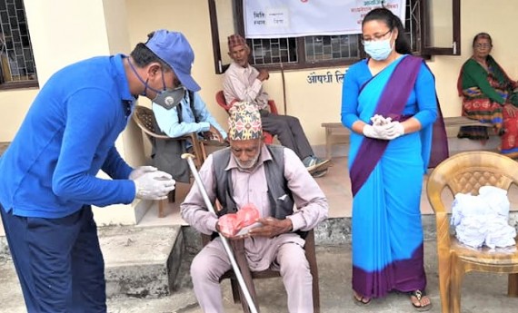 ७० वर्षमाथिकालाई घरमै जाँच तथा उपचार