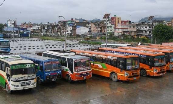 असोजदेखि सार्वजनिक यातायात चल्ने दावी