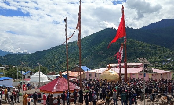 चन्दननाथ भैरवनाथको लिङ्गो फेरेर कर्णालीमा घटस्थापना