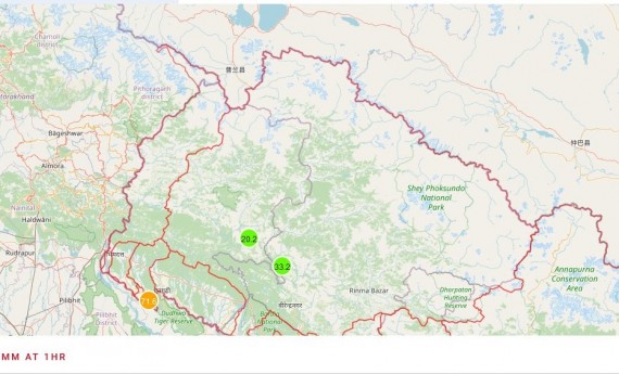 आज नेपालका कुनकुन नदीमा बाढी आउने सम्भावना छ ?