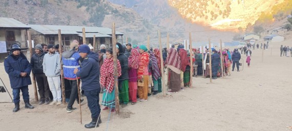 स्थानीय तह उपनिर्वाचन: मध्याह्न १२ बजेसम्म ३५ प्रतिशत मत खस्यो