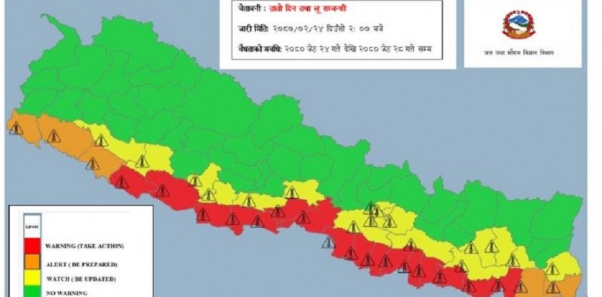 तराइमा तत्काल तापक्रम घट्ने सम्भावना कम