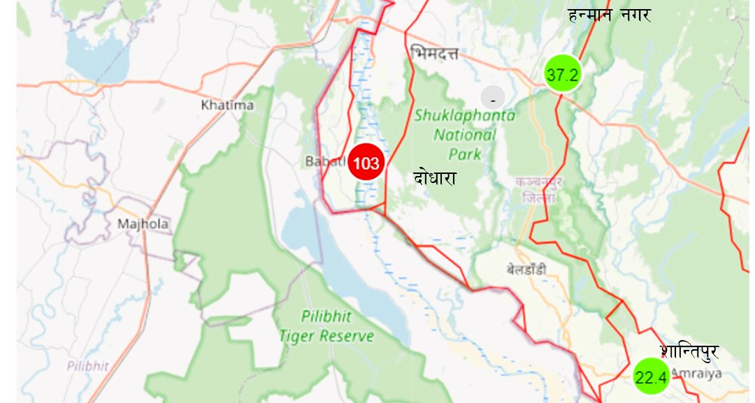 कञ्चनपुरका अधिकांश भाग डुबानमा, उद्धार गरेकालाई राख्ने ठाउँको अभाव 